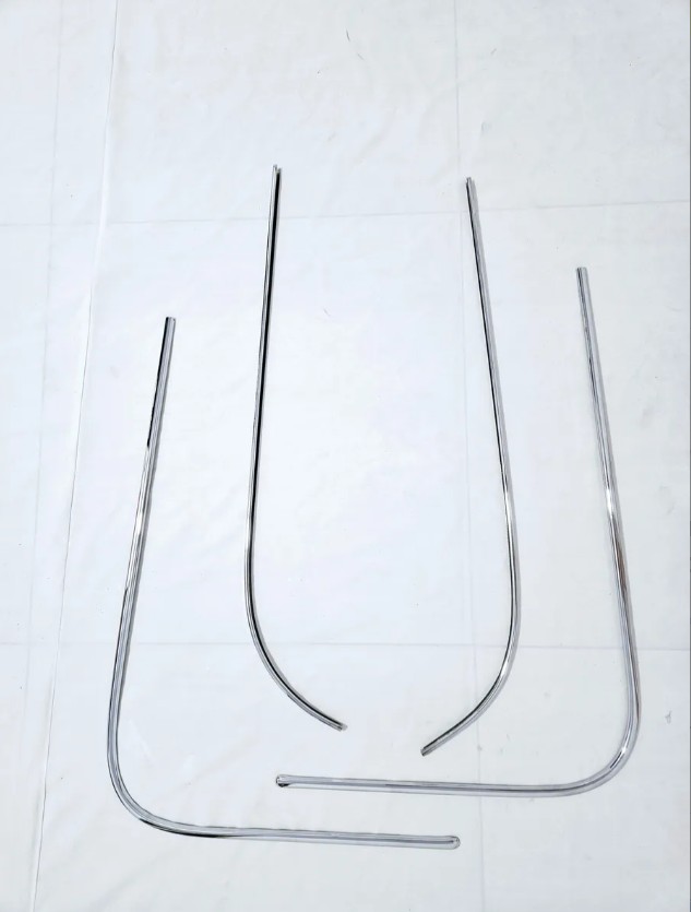 Frisos Chevrolet C10 Kit Cabine Traseiro Vão De Rodas Portas